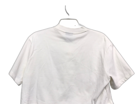 Athletic Top Short Sleeve By Nike Apparel In White, Size: S Hot on Sale