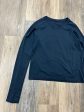 Athletic Top Long Sleeve Collar By Lululemon In Navy, Size: 10 on Sale