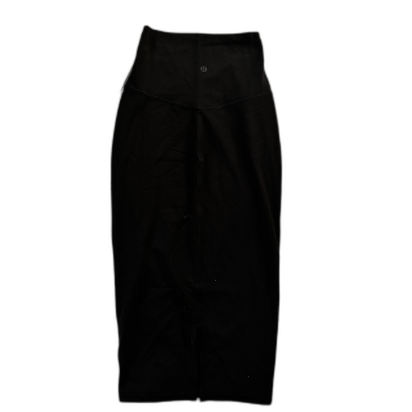 Athletic Skirt By Lululemon In Black, Size: 2 For Cheap