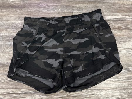 Athletic Shorts By Athleta In Camouflage Print, Size: S For Cheap