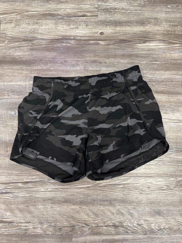 Athletic Shorts By Athleta In Camouflage Print, Size: S For Cheap