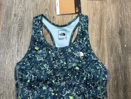 Athletic Bra By The North Face In Blue & Green, Size: L Discount