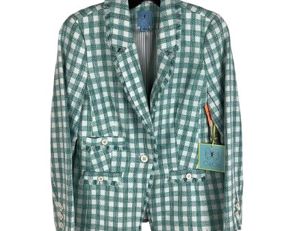 Blazer By Cece In Teal, Size: 8 Supply