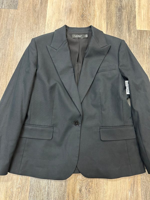 Blazer By Lauren By Ralph Lauren In Black, Size: 12 Hot on Sale