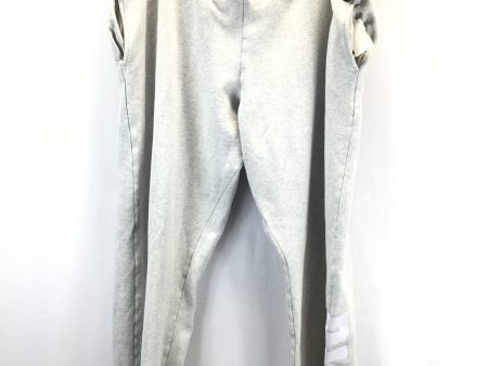 Athletic Pants By Pink In Grey, Size: Xxl Supply