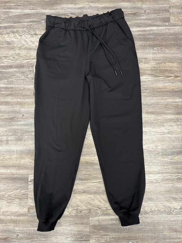 Athletic Pants By Lululemon In Black, Size: 10 Fashion