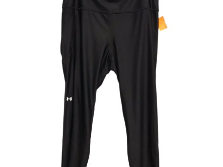 Athletic Leggings By Under Armour In Black, Size:2X Discount