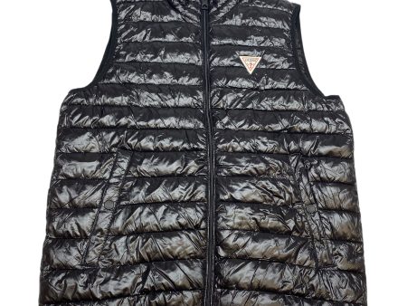 Vest Puffer & Quilted By Guess In Black, Size: M Online