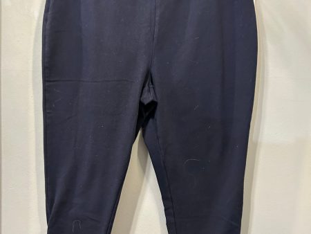 Athletic Leggings Capris By Talbots In Blue, Size: 8 Cheap