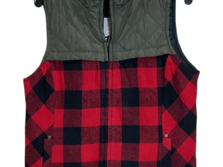 Vest Other By Maurices In Green & Red, Size: L Supply