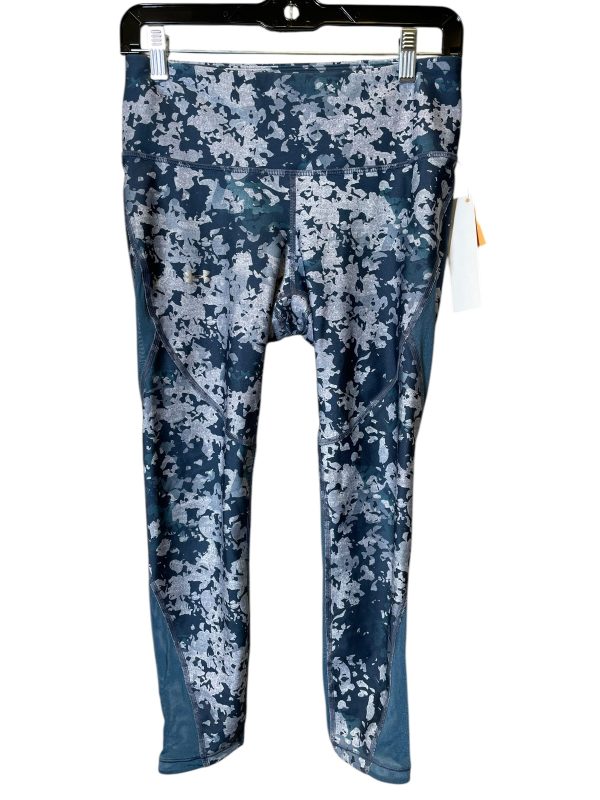 Athletic Leggings By Under Armour In Camouflage Print, Size: M on Sale