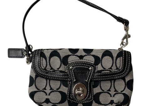 Wristlet Designer By Coach In Grey, Size:Small For Cheap