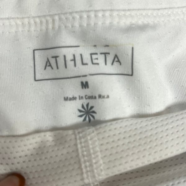 Athletic Skort By Athleta In White, Size: M Discount