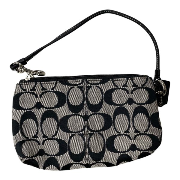 Wristlet Designer By Coach In Grey, Size:Small For Cheap