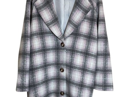 Coat Other By Lush In Plaid Pattern, Size: M Online