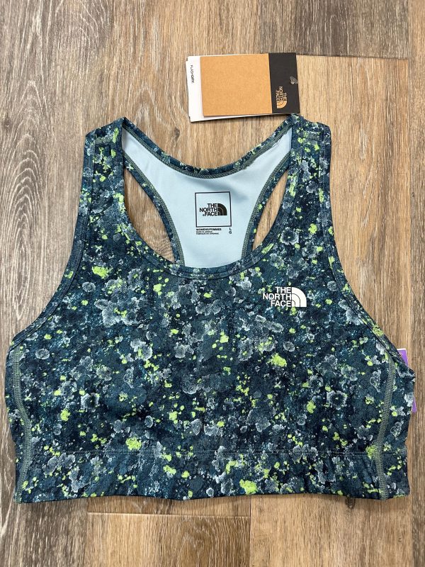 Athletic Bra By The North Face In Blue & Green, Size: L Discount