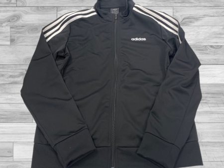 Athletic Jacket By Adidas In Black, Size: M Online now