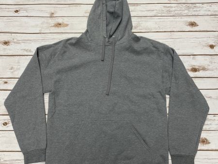 Athletic Sweatshirt Hoodie By Athletic Works In Grey, Size: L Sale