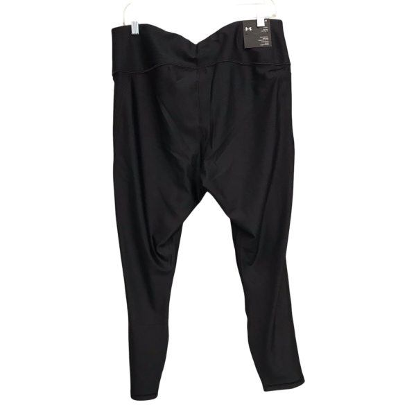 Athletic Leggings By Under Armour In Black, Size:2X Discount