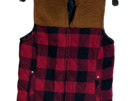 Vest Other By Maurices In Black & Red, Size: S Cheap