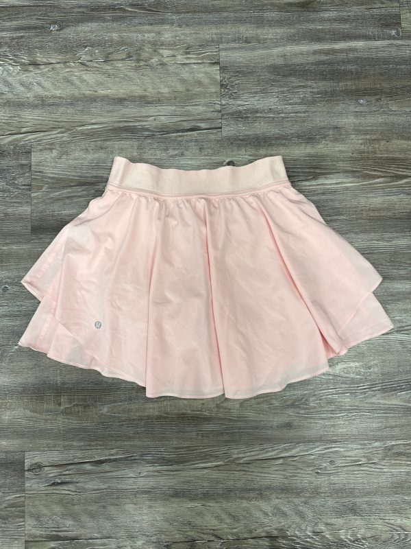 Athletic Skirt By Lululemon In Pink, Size: S Cheap