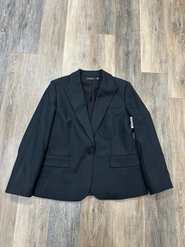 Blazer By Lauren By Ralph Lauren In Black, Size: 12 Hot on Sale